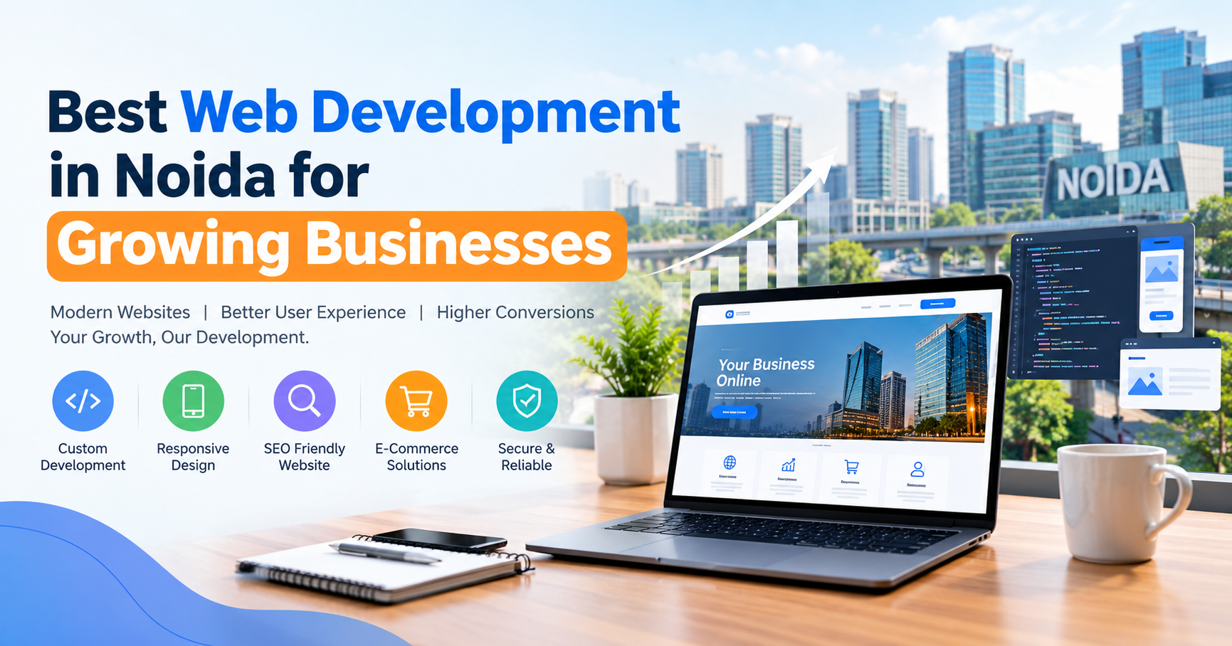 Best Web Development in Noida for Growing Businesses