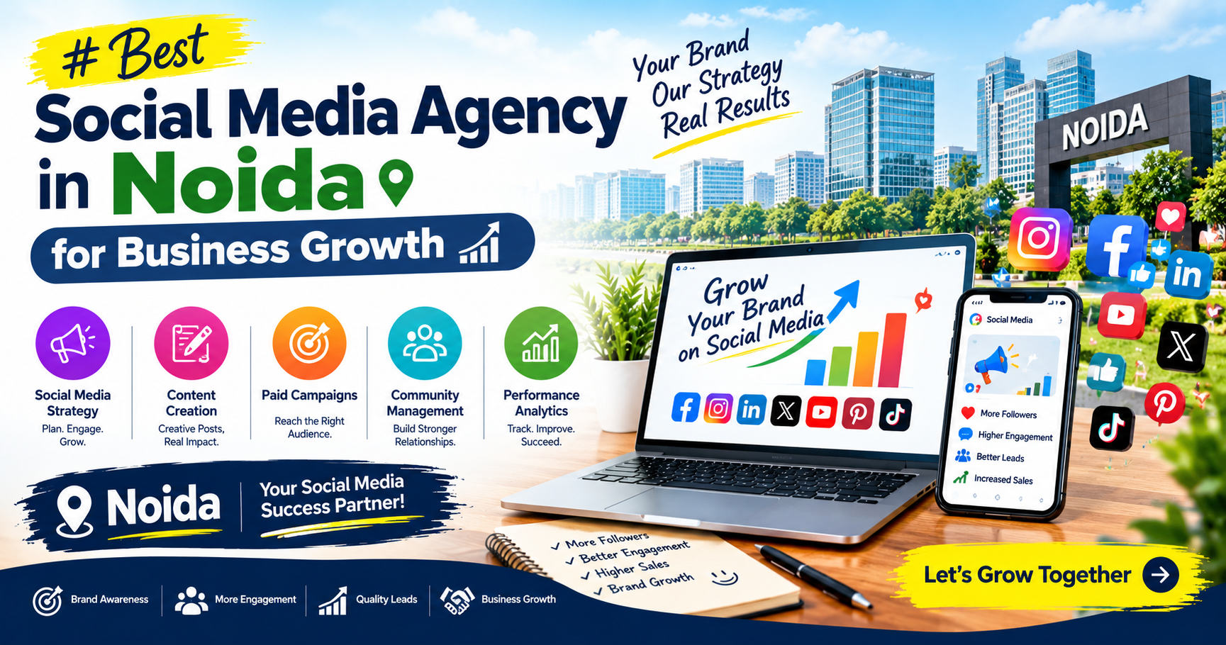 Best Social Media Agency in Noida for Business Growth